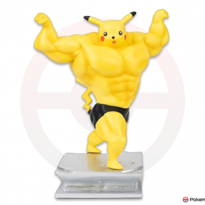 Buff Pokémon Action Figures Flexing Meme Figurines - PokeFlex