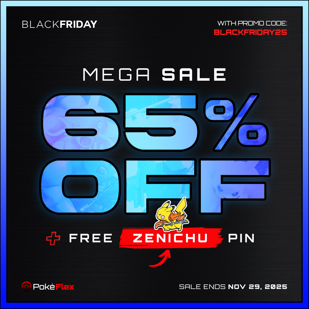 BLACK FRIDAY SALE: 65% Off + Free ZENICHU pin on all orders!
